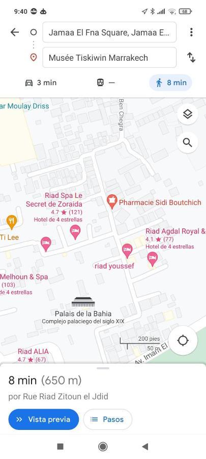 Hostel Sbai Марракеш Экстерьер фото